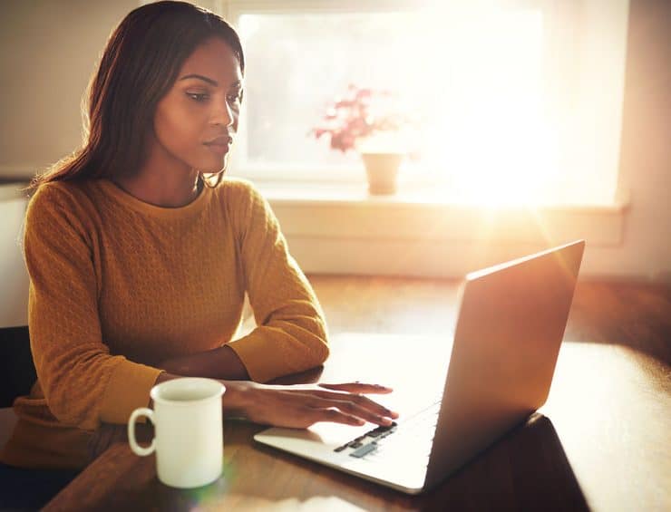 working from home during the coronavirus pandemic